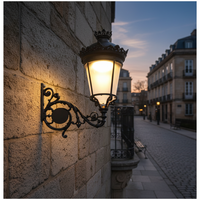 Farola Urbana Clásica FAROL FERNANDINO PALACIO, Lámpara LED para Jardín, Uso en Exteriores, Construcción de Aluminio, IP66, 30W-150W