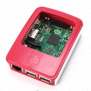 Trường hợp Raspberry Pi 3 chính thức đỏ + trắng, đen + xám - Product Image 2