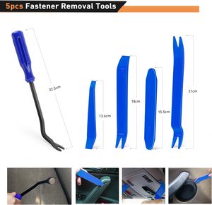 1045-teiliges Sortiment an Auto-Befestigungsclips und -verschlüssen, 30 gängigste Größen, Stoßstangen- und Kotflügelnieten mit Entferner - Product Image 4