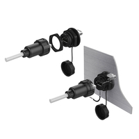 IP67 USB2.0 Conector impermeable USB3.0 Conector impermeable 4 Conector de cable USB de 9 pines con cubierta impermeable