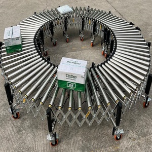 <span class=keywords><strong>Ligne</strong></span> de convoyeurs à rouleaux fixes en promotion - Convoyeur à gravité pour le chargement et le déchargement logistique - Product Image 6