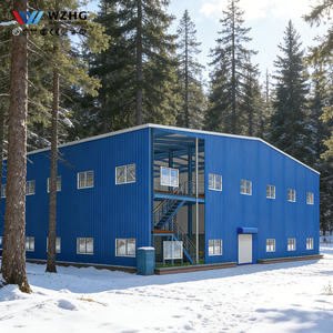 Entrepôt à structure métallique de grande envergure Centre de logistique international Conception moderne Certifié CE Durée de vie de 50 ans Résistance au vent de 200 km/h - Product Image 1