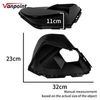 51118085995 51118085996 Insert de calandre de pare-chocs avant pour BMW X6 G06 LCI M Sport 2024-2026 (paire)