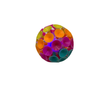 Balle sensorielle LED lumineuse en silicone à ventouse scintillante pour enfants, jouet anti-stress unisexe à partir de 5 ans, idéal pour les fêtes