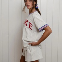 Wholesale Women's Custom Print Cotton Print logo Graphic Vintage Designer Streetwear T-shirt Printing High Quality