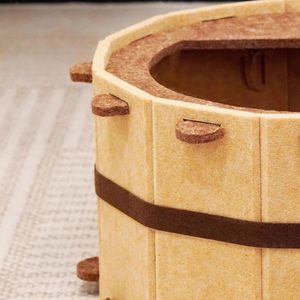 Cama para Gatos Ecológica Premium Tipo Cueva – Refugio Plegable de Fieltro Insonorizado, Diseño Cerrado Resistente a Arañazos - Product Image 5