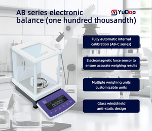 Balance électronique analytique de laboratoire haute précision, balance numérique avec résolution de 0,01 mg, 0,1 mg, 1 mg, 0,01 g - Product Image 4