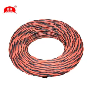 ZR RVS 2X1.5 black and red electrical wire twisted pair electric cable electrical wire for led lighting