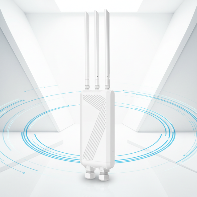 CF-EW87 Outdoor AP Industrial High Power Wireless Access Point | 3600Mbps IP66 Waterproof 120+ Users 4xPA 3-Antennas M2M