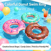 Bouée de natation gonflable en PVC pliable pour des sports nautiques portables et sécurisés