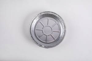 Barquette jetable en <span class=keywords><strong>aluminium</strong></span> argenté, résistante au four, de qualité alimentaire, <span class=keywords><strong>pour</strong></span> plats à emporter, aliments surgelés et repas prêts à consommer - Product Image 5