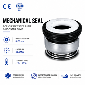 Guarnizione Meccanica in Ceramica SIC TC 301 8-70mm per Pompe di Sovralimentazione, Resistente alle Alte Temperature - Campione Gratuito - Product Image 1