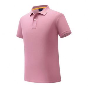 ออกแบบโลโก้ตามสั่ง เสื้อกอล์ฟ ผ้าฝ้าย 95% ผสมสแปนเด็กซ์ 5% แขนสั้น เสื้อโปโลผู้ชายไซส์ใหญ่สำหรับฤดูร้อน - Product Image 3