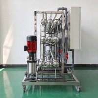 Unité pré-assemblée sur châssis de filtration mécanique en acier au carbone, capacité de 5000 L/heure, garantie 1 an pour le traitement des eaux industrielles