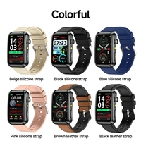 Reloj Inteligente con Monitor de Ritmo Cardíaco, SpO2 y Sueño, con Llamadas, Pantalla LCD, IP68, 5-7 Días de Autonomía, para Adultos Mayores, Regalo de Cumpleaños