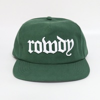 Casquette Snapback Personnalisable de Gros pour Marque, en Toile de Coton Ripstop, Non Structurée, à Bord Plat, pour Extérieur, Tir, Surf