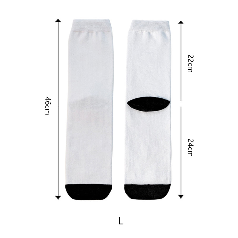 White Style A Black Heel 46cm