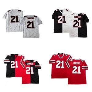 Camiseta de Rugby Estilo Vintage para Hombre, Cosida, Brett Favre, Michael <span class=keywords><strong>Vick</strong></span>, Steve Bartkowski, Deion Sanders, Tallas S-3XL, Envío Rápido - Product Image 1
