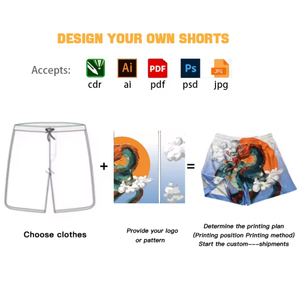 Pantaloncini in Rete Personalizzati alla Moda, Set di Pantaloncini con Sublimazione per Uomo, Logo Personalizzato, Taglie Forti, Pantaloncini Cargo Estivi da Uomo, Pantaloncini da Allenamento - Product Image 4