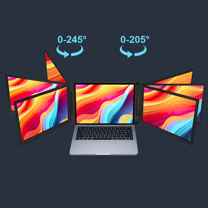 Extenseur d'écran d'ordinateur portable à triple moniteur de 15,6 pouces pour augmenter la productivité avec la technologie à triple écran - Product Image 3