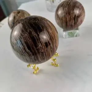 Atacado rede milhares camada quartzo esfera cristal bola cristais cura pedras esfera