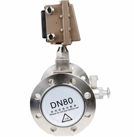 Medidor de Flujo de Turbina para Gas Natural de Alta Presión DN100, 4-20mA RS485 Modbus, Sensor Inteligente de Flujo de Gas para Monitoreo Industrial