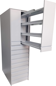 Gabinete <span class=keywords><strong>para</strong></span> Medicamentos con Cajones, Precio de Fábrica, Recubrimiento en <span class=keywords><strong>Polvo</strong></span>, Sistemas de Partición Internos - Product Image 4