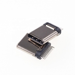 Đối Với Bảng Dày 0.8Mm Đầu Nối <span class=keywords><strong>USB</strong></span> Loại C <span class=keywords><strong>3.1</strong></span> Nam 24 Chân Đế Gắn <span class=keywords><strong>USB</strong></span> Cắm Superspeed 3A 30V Max - Product Image 4