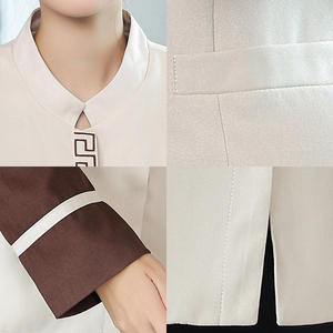 Uniformes de Trabajo para Personal de Limpieza, <span class=keywords><strong>Traje</strong></span> de Manga Larga para Mujer, Uniforme de Camarera para Habitaciones de Hotel - Product Image 2