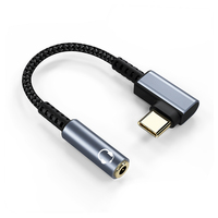 Adaptador de Chip DAC Popular para Pantallas Planas, Tipo-C Macho a 3.5, Cable Adaptador de Audio Digital