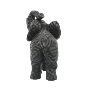 Statuetta decorativa di elefante in resina per la casa, l'ufficio, la scrivania, il soggiorno, la decorazione delle mensole - Product Image 4