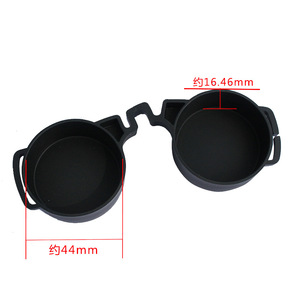 50Mm Objective Lens Cap And Eyepiece Cap Set Rubber For Telescope Binoculars - Product Image 3