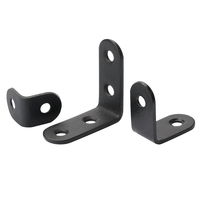 Support d'angle droit robuste en acier inoxydable pour atelier de meubles en bois et étagère de cuisine