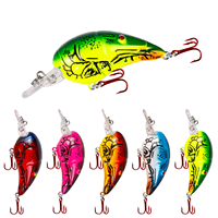 WEIHE 7CM/11.5G Ensemble de leurres à manivelle colorés, appâts de pêche artificiels de petite taille, vente en gros de leurres à manivelle pour la pêche