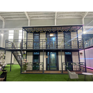 Grande villa australienne à ossature métallique, <span class=keywords><strong>maison</strong></span> modulaire pliable à 2 étages de style chinois pour camping, <span class=keywords><strong>prix</strong></span> depuis la Chine - Product Image 3