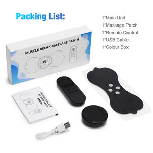 Nuevo modelo, masajeador TENS portátil inalámbrico, masajeador corporal de pulso eléctrico, masajeador de cuello, hombros y espalda - Product Image 6