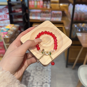 Las 10 mejores pulseras de margaritas con cuentas y dijes de flores coloridas chapadas en oro al por mayor, hechas a mano con cristales de la suerte para niños y mujeres, ideales para fiestas. - Product Image 6