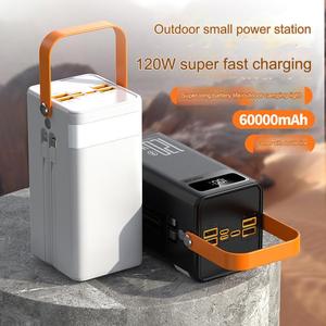 พาวเวอร์แบงค์ Li-Polymer ความจุสูงปรับแต่งได้ 50000mAh-60000mAh พร้อมหน้าจอ LED ชาร์จเร็ว รองรับการชาร์จพลังงานแสงอาทิตย์ ดีไซน์บางเฉียบ - Product Image 4