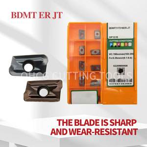 أدوات قطع كربيدية قابلة للفهرسة BDMT BDMT11T308ER-JT، أدوات من كربيد التنجستن لآلات التحكم الرقمي بالحاسوب، إدخالات أوك - Product Image 3