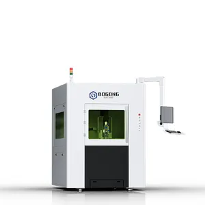 300 * 300 mm hohe präzision geschlossen cnc-laserschneidmaschine rohr nur für kohlenstoffstahl edelstahl gas-schneidmaschine