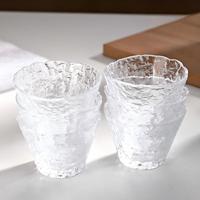 Tasse à thé Kung Fu en verre transparent japonais, petit design original, en stock pour cadeaux
