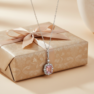 UM JEWELRY Bijoux fins en zircon, argent sterling 925 plaqué rhodium, collier pendentif chaîne tendance de luxe pour femmes, cadeau - Product Image 5