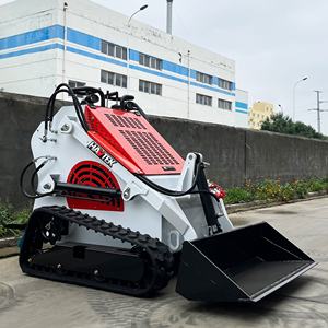Harga rendah Havtek T460 selip Steer <span class=keywords><strong>Loader</strong></span> diesel efisien Skid Steer <span class=keywords><strong>Loader</strong></span> beroda multifungsi dengan penyapu untuk dijual - Product Image 4