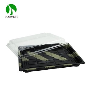 收获取出一次性塑料印刷寿司食品容器 - Product Image 3