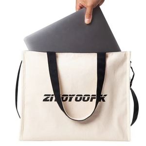 Bolsa de Mano de Lona Ecológica Reciclada con Estampado Personalizado de Alta Calidad, Bolsa de Hombro Resistente con Patrón de Letras - Product Image 5