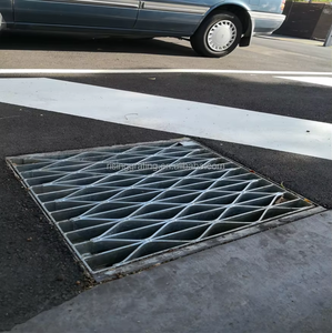 Grille de sol industrielle rectangulaire en acier au carbone premium, galvanisée à chaud au Vietnam, à surface dentelée, garantie 1 an - Product Image 6