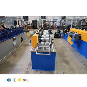 핫 세일 F5 F8 스타일 철 각도 지붕 깜박임 금속 루핑 트림 V 프로필 드립 에지 롤 성형 기계 - Product Image 6