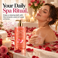 Gel Douche Personnalisé d'Usine à Prix Bas, Hydratant, Blanchissant, Exfoliant, Parfum Lait, Nourrissant Direct, Aromathérapie