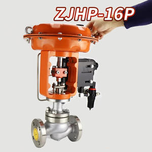 Vanne de régulation pneumatique à diaphragme à position unique en acier inoxydable/acier moulé pour fluides aqueux - ZJHP-16P DN20/50/80 - Product Image 3