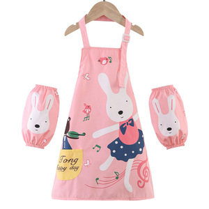 Delantal Zixi, impermeable, para clases de arte para niñas, pintura, ropa protectora para niños, cocina, jardín de infancia y bata para bebés. - Product Image 3